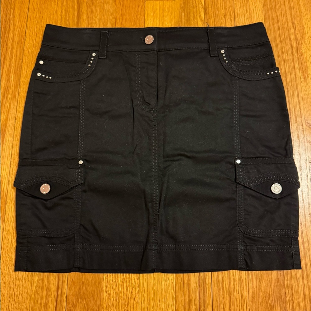 White House Black Market - Black Cargo Mini Skirt